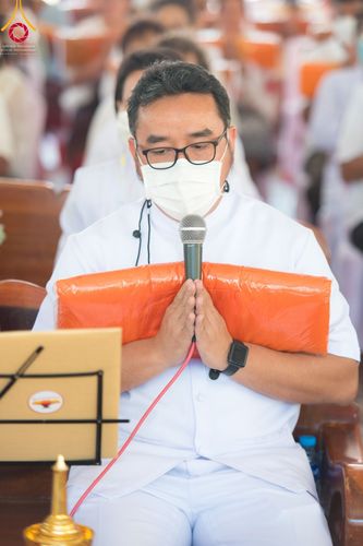 ภาพ No.64043:พิธีทอดกฐินสามัคคีทั่วไทย 5,000 วัด โดยคณะศิษยานุศิษย์วัดพระธรรมกาย น้อมบูชาธรรม 78 ปี หลวงพ่อธัมมชโย วันจันทร์ ที่ 7 พฤศจิกายน พ.ศ. 2565 ณ วัดโคกขาม ต.โบสถ์ อ.พิมาย จ.นครราชสีมา