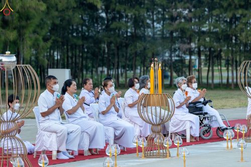 ภาพ No.68394:พิธีมุทิตาสักการะ หลวงพ่อทัตตชีโว เนื่องในวาระ อายุวัฒนมงคล 82 ปี 51 พรรษา ณ พระมหาเจดีย์ทัตตชีโว ศูนย์อบรมเยาวชนกาญจนบุรี วันที่ 21 ธันวาคม พ.ศ. 2565