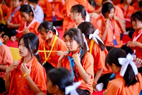 ภาพ No.338477:วันที่ 2-3 กรกฎาคม พ.ศ.2569 โครงการอบรมคุณธรรม จริยธรรมและความดีสากล ประจำปีการศึกษา2569 นักเรียนกว่า 150 คน  ณ วัดราษฎร์บูรณะ (วัดบางปลา) ต.บางปลา อ.บางพลี จ.สมุทรปราการ