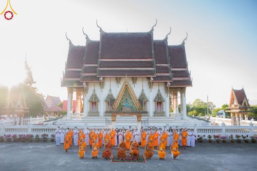 ภาพ No.66582:พิธีอุปสมบทวัดเขาชีธรรมนิมิต อ.ศรีราชา จ.ชลบุรี รับบุญจัดงานโดยสำนักพัฒนาเยาวชนโลก เมื่อวันที่ 7 ธันวาคม พ.ศ. 2565