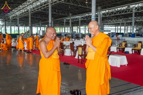 ภาพ No.316453:วันอาทิตย์ที่ 29 มีนาคม พ.ศ. 2569 พิธีทอดผ้าบังสุกุลและพิธีชำระร่าง โยมพ่อณรงค์ จินตมากุล  สิริอายุ 99 ปี 11 เดือน โยมบิดา พระครูปลัดรัตนวีรวัฒน์ (รังสฤษดิ์ อิทฺธิจินตโก) ที่ปรึกษาเจ้าคณะจังหวัดปทุมธานี เจ้าอาวาสวัดพระธรรมกาย  ณ ฌาปนสถานชั่วคราว ทางเข้า 