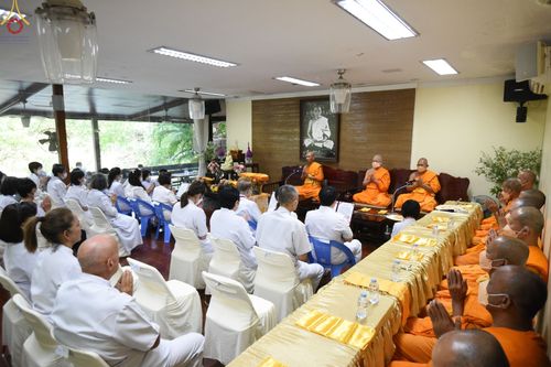 พิธีทอดกฐินศูนย์ปฏิบัติธรรมริมธาร และศูนย์บ้านแก้วเรือนธรรม จ.สระบุรี วันที่ 30 ตุลาคม พ.ศ. 2565
