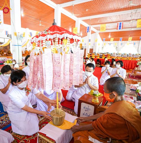 ภาพ No.63823:พิธีทอดกฐินสามัคคีทั่วไทย 5,000 วัด โดยคณะศิษยานุศิษย์วัดพระธรรมกาย น้อมบูชาธรรม 78 ปี หลวงพ่อธัมมชโย วันที่ 5 พฤศจิกายน พ.ศ. 2565 วัดเวฬุวันคิรีวงค์ อ.ด่านช้าง จ.สุพรรณบุรี