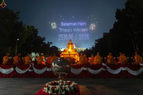 ภาพ No.333313:วันอาทิตย์ที่ 31 พฤษภาคม พ.ศ. 2569 MBMI ,WALUB , มูลนิธิธรรมกาย , การท่องเที่ยวและการบินแห่งอินโดนีเซีย (injourney destinations) , สหภาพพระธรรมทูตไทยในอินโดนีเซีย-แอฟริกา และเครือข่าย คณะสงฆ์มหายาน , วัชรยาน และเถรวาท ในอินโดนีเซีย ร่วมกันการจัดงานเฉลิมฉ