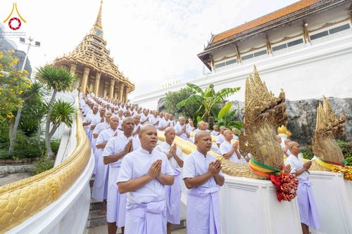 ภาพ No.349514:วันอังคารที่ 15 กันยายน พ.ศ.2569  พิธีขอขมา รับบาตร ผ้าไตร และบรรพชา "โครงการบรรพชาและพัฒนาศีลธรรม นักเรียนนายสิบตำรวจรุ่นที่ 16“ ศูนย์ฝึกอบรมตำรวจภูธร ภาค 1 ณ วัดพระพุทธบาท ราชวรมหาวิหาร  จ.สระบุรี