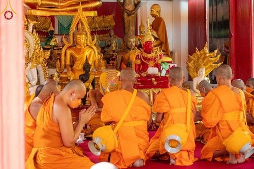 ภาพ No.67121:พิธีอุปสมบทวัดราษฎร์ศรัทธาธรรม อ.หนองแค จ.สระบุรี รับบุญจัดงานโดย สำนักพัฒนาเยาวชนโลก เมื่อวันที่ 9 ธันวาคม พ.ศ. 2565