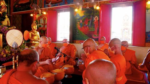 ภาพ No.66264:พิธีอุปสมบทวัดแพรก อ.บางกรวย จังหวัดนนทบุรี รับบุญจัดงานโดยสำนักต่างประเทศ เมื่อวันที่ 7 ธันวาคม พ.ศ. 2565