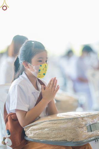 ภาพ No.66406:พิธีถวายอุปกรณ์เครื่องกันหนาว แด่คณะพระภิกษุ สามเณร วัดพระธรรมกาย วันเสาร์ที่ 10 ธันวาคม พ.ศ. 2565 ณ สภาธรรมกายสากล วัดพระธรรมกาย จ.ปทุมธานี