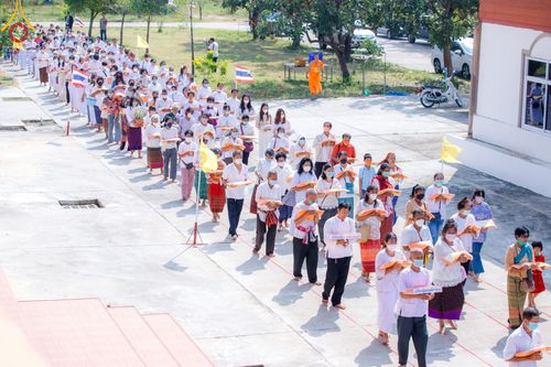 ภาพ No.64801:พิธีทอดกฐินเพื่อสร้างทุกสิ่ง ณ วัดป่าอุบลแก้ว ต.บุ่งหวาย อ.วารินชำราบ จ.อุบลราชธานี วันอาทิตย์ที่ ๓๐ ตุลาคม พ.ศ. ๒๕๖๕