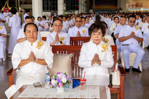 ภาพ No.316490:วันอาทิตย์ที่ 29 มีนาคม พ.ศ. 2569 พิธีทอดผ้าบังสุกุลและพิธีชำระร่าง โยมพ่อณรงค์ จินตมากุล  สิริอายุ 99 ปี 11 เดือน โยมบิดา พระครูปลัดรัตนวีรวัฒน์ (รังสฤษดิ์ อิทฺธิจินตโก) ที่ปรึกษาเจ้าคณะจังหวัดปทุมธานี เจ้าอาวาสวัดพระธรรมกาย  ณ ฌาปนสถานชั่วคราว ทางเข้า 