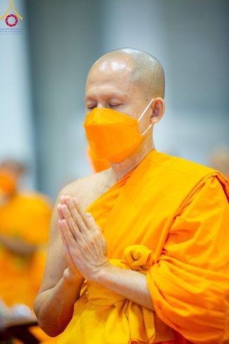 ภาพ No.91092:พิธีบำเพ็ญกุศลสวดพระอภิธรรม  อุบาสกถาวร พรหมถาวร (อุบาสกผู้ปั้นพระ) คืนสุดท้าย วันศุกร์ที่ 20 ตุลาคม พ.ศ. 2566 ณ ห้องแก้วสารพัดนึก 1 สภาธรรมกายสากล วัดพระธรรมกาย จ.ปทุมธานี