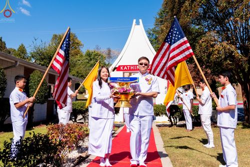 ภาพ No.63981:พิธีทอดกฐินสามัคคี ประจำปีพุทธศักราช 2565 ณ วัดพระธรรมกายจอร์เจีย ประเทศสหรัฐอเมริกา วันอาทิตย์ที่  23  ตุลาคม  พ.ศ. 2565