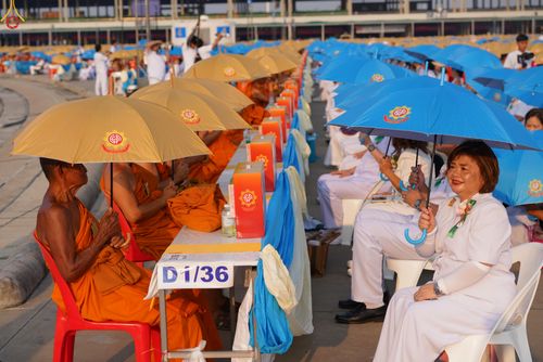 ภาพ No.323990:วันที่ 22 เมษายน พ.ศ.2569 (วันคุ้มครองโลก) พิธีถวายมหาสังฆทาน 40,000 กว่าวัดทั่วประเทศ ณ ลานธรรม พระมหาธรรมกายเจดีย์ วัดพระธรรมกาย