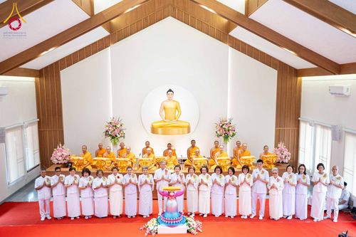 ภาพ No.345278:วันเสาร์ที่ 22 สิงหาคม พ.ศ.2569 พิธีฉลองอาคารสมปรารถนา  ณ วัดกลางธนรินทร์ ต.บ้านแป้ง อ.พรหมบุรี จ.สิงห์บุรี