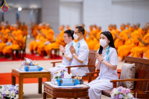 ภาพ No.90686:พิธีบำเพ็ญกุศลสวดพระอภิธรรม อุบาสกถาวร พรหมถาวร (อุบาสกผู้ปั้นพระ) วันอาทิตย์ที่ 15 ตุลาคม พ.ศ. 2566 ณ ห้องแก้วสารพัดนึก 1 สภาธรรมกายสากล วัดพระธรรมกาย จ.ปทุมธานี