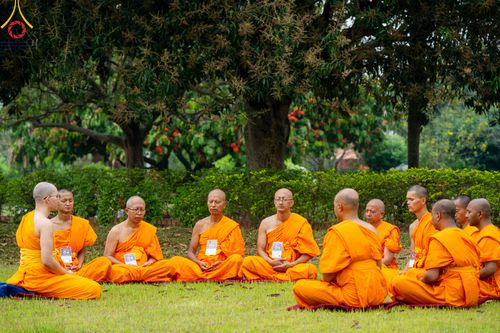 ภาพ No.314621:วันที่ 20 มีนาคม พ.ศ. 2569 พระอาจารย์ แนะนำการปฏิบัติธรรมให้แก่สามเณร  โครงการบรรพชาสามเณร 500 รูป เนปาล ณ วิหารมายาเทวี ประเทศเนปาล