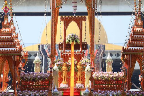 ภาพ No.316573:วันอาทิตย์ที่ 29 มีนาคม พ.ศ. 2569 พิธีทอดผ้าบังสุกุลและพิธีชำระร่าง โยมพ่อณรงค์ จินตมากุล  สิริอายุ 99 ปี 11 เดือน โยมบิดา พระครูปลัดรัตนวีรวัฒน์ (รังสฤษดิ์ อิทฺธิจินตโก) ที่ปรึกษาเจ้าคณะจังหวัดปทุมธานี เจ้าอาวาสวัดพระธรรมกาย  ณ ฌาปนสถานชั่วคราว ทางเข้า 