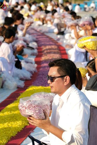 ภาพ No.116686:พิธีต้อนรับพระธรรมยาตรา ปีที่ 12 ณ อนุสรณ์สถานบางปลา จ.นครปฐม วันที่ 21 มกราคม พ.ศ. 2567