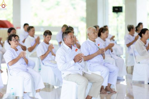 ภาพ No.246789:วันที่ 16-18 กันยายน พ.ศ. 2568 โครงการอบรมอุบาสกแก้วอุบาสิกาแก้ว รุ่นที่ 2 ณ ธุดงคสถานพิษณุโลก