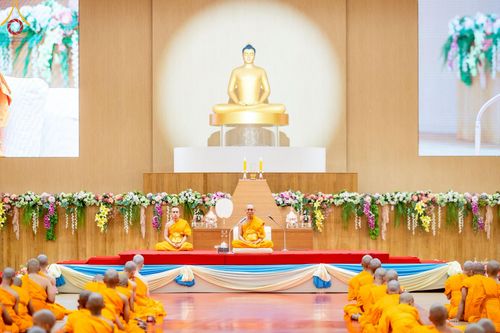 ภาพ No.215835:วันเสาร์ที่ 5 เมษายน พ.ศ. 2568 พิธีขอบรรพชา พิธีขอสรณคมน์และศีล  พิธีขอนิสสัย พิธีถวายบาตร ในโครงการบรรพชาสามเณรฟื้นฟูพระพุทธศาสนาทั่วไทย , โครงการหน่อแก้วเปรียญธรรม รุ่นที่ 13 ,  โครงการสามเณรยุวธรรมทายาท รุ่นที่ 33 , โครงการสามเณรมัชฌิมธรรมทายาท รุ่นที