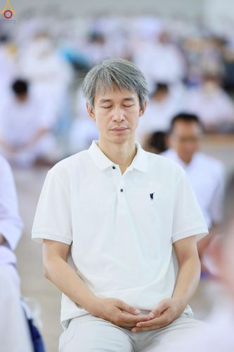 ภาพ No.236125:วันที่ 3 สิงหาคม พ.ศ. 2568 พิธีบูชาข้าวพระ ณ สภาธรรมกายสากล วัดพระธรรมกาย