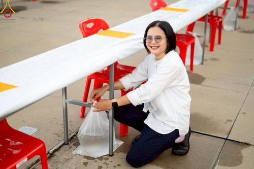 ภาพ No.218842:วันศุกร์ที่ 18 เมษายน พ.ศ. 2568 การเตรียมงานในลานธรรม , พระมหาธรรมกายเจดีย์ เพื่องานวันคุ้มครองโลก 22 เมษายน พ.ศ. 2568