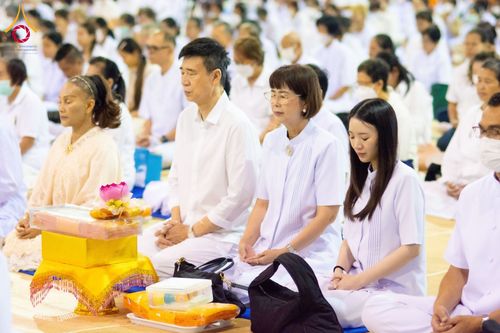 ภาพ No.121628:พิธีถวายภัตตาหารเป็นสังฆทาน แด่คณะพระธรรมยาตรา ปีที่ 12 วันที่ 31 มกราคม พ.ศ. 2567 ณ สภาธรรมกายสากล วัดพระธรรมกาย