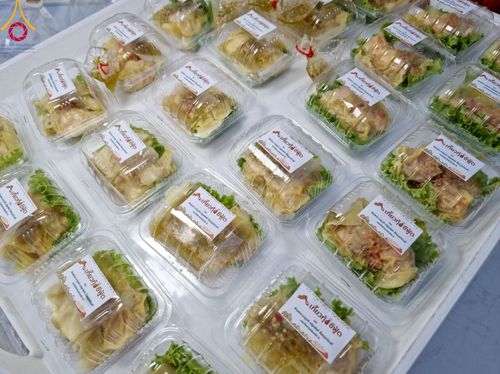 ภาพ No.115122:พิธีถวายภัตตาหารเป็นสังฆทาน แด่คณะพระธรรมยาตรา ปีที่ 12 วันที่ 19 มกราคม พ.ศ. 2567 ณ วัดโบสถ์(บน) บางคูเวียง จ.นนทบุรี