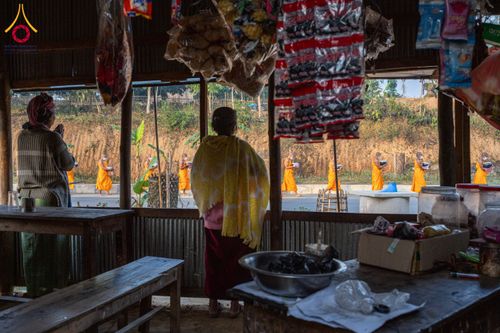 ภาพ No.130857:Photo Story ปฐมบรรพชาชาวพุทธมาร์มา บังกลาเทศ Episode 4/5  วันที่ 10 กุมภาพันธ์พ.ศ. 2567