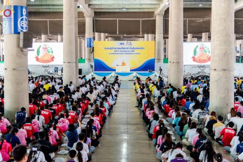 ภาพ No.59416:การอบรมอาสาสมัคร  เตรียมงานและจัดถวายภัตตาหาร แด่พระสังฆาธิการ 10,000 กว่าวัดทั่วประเทศ ในวันที่ 21-22 เมษายน พ.ศ.2567 เพื่องานวันคุ้มครองโลก จัดโดย ชมรมพุทธศาสตร์สากลฯ