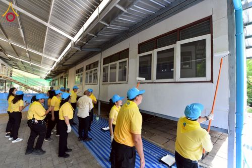 ภาพ No.226786:กิจกรรมจิตอาสาพัฒนา “เราทำความ ดี ด้วยหัวใจ” เนื่องในโอกาสวันพระบาทสมเด็จพระปกเกล้าเจ้าอยู่หัว ณ วัดพระธรรมกาย อ.คลองหลวง จ.ปทุมธานี วันพุธที่ 28 พฤษภาคม พ.ศ. 2568