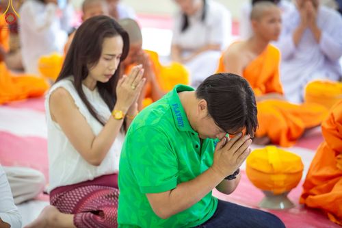 ภาพ No.216432:วันเสาร์ที่ 5 เมษายน พ.ศ. 2568 พิธีขอบรรพชา พิธีขอสรณคมน์และศีล พิธีขอนิสสัย พิธีถวายบาตร ในโครงการบรรพชาสามเณรฟื้นฟูพระพุทธศาสนาทั่วไทย  ณ วัดพระพุทธบาท ราชวรมหาวิหาร ต.ขุนโขลน อ.พระพุทธบาท จ.สระบุรี