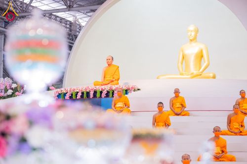 ภาพ No.126667:พิธีบูชาข้าวพระ ในวันอาทิตย์ต้นเดือนที่ 3 มีนาคม พ.ศ. 2567 ณ วัดพระธรรมกาย จ.ปทุมธานี