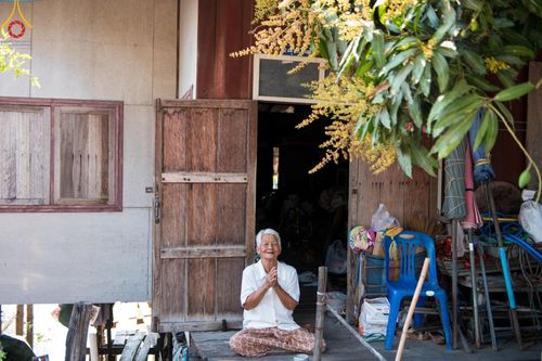 ภาพ No.116665:พิธีต้อนรับพระธรรมยาตรา ปีที่ 12 ณ อนุสรณ์สถานบางปลา จ.นครปฐม วันที่ 21 มกราคม พ.ศ. 2567