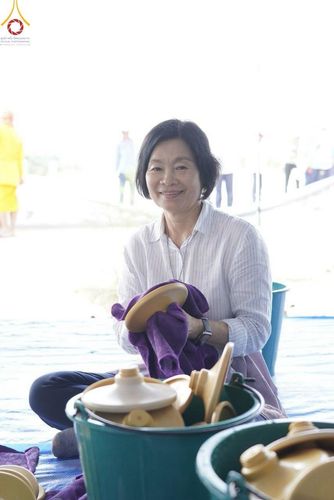 ภาพ No.211185:วันเสาร์ที่ 15 มีนาคม พ.ศ. 2568  การเตรียมงานของเจ้าหน้าที่ เพื่องานฉลองปทุมเจดีย์ ณ ศูนย์อบรมเยาวชนปัตตานี