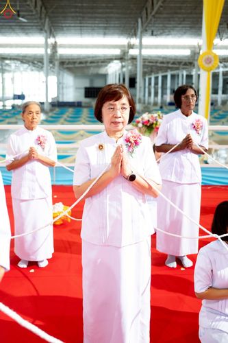 ภาพ No.235614:วันอาทิตย์ที่ 27 กรกฎาคม พ.ศ. 2568 พิธีจุดเทียนใจ ไฟนิรันด์ อนันตชัย ณ วัดพระธรรมกาย จ.ปทุมธานี