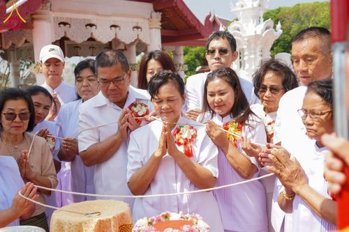 ภาพ No.61628:พิธีตัดลูกนิมิตผูกพัทธสีมา อุโบสถจิตตะอริยศุภกุล วันพฤหัสบดีที่ ๑๘ เมษายน พ.ศ.๒๕๖๗ ณ วัดกิ่วลม ตำบลบ่อหลวง อำเภอฮอด จังหวัดเชียงใหม่