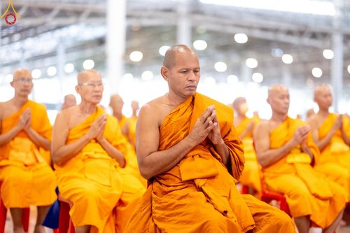 ภาพ No.159202:พิธีบูชาข้าวพระ ในวันอาทิตย์ต้นเดือน วันที่ 6 ตุลาคม พ.ศ. 2567 ณ สภาธรรมกายสากล วัดพระธรรมกาย