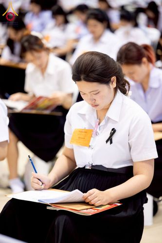 ภาพ No.273338:วันที่ 23 พฤศจิกายน พ.ศ. 2568 การสอบตอบปัญหาธรรมะ ทางก้าวหน้า "ระดับอุดมศึกษา" ณ ห้องแก้วสารพัดนึก 1 สภาธรรมกายสากล วัดพระธรรมกาย จ.ปทุมธานี