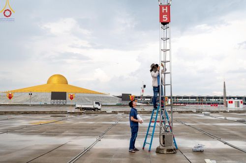 ภาพ No.218821:วันศุกร์ที่ 18 เมษายน พ.ศ. 2568 การเตรียมงานในลานธรรม , พระมหาธรรมกายเจดีย์ เพื่องานวันคุ้มครองโลก 22 เมษายน พ.ศ. 2568