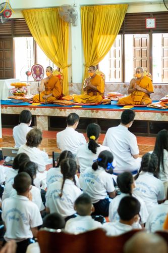 ภาพ No.114818:พิธีทอดผ้าป่าทำนุบำรุงศาสนสถาน ณ วัดโพธิ์เอน ต.บางขุนกอง อ.บางกรวย จ.นนทบุรี วันที่ 18 มกราคม พ.ศ. 2567