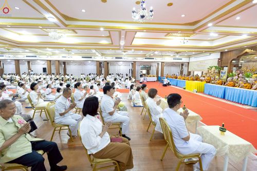 ภาพ No.235030:วันเสาร์ที่ 26 กรกฎาคม พ.ศ. 2568 พิธีทอดผ้าป่าบูรณปฏิสังขรณ์ วัดสามพระยาวรวิหาร ณ ศาลาอบรมสงฆ์ วัดสามพระยาวรวิหาร เขตพระนคร กรุงเทพมหานครฯ