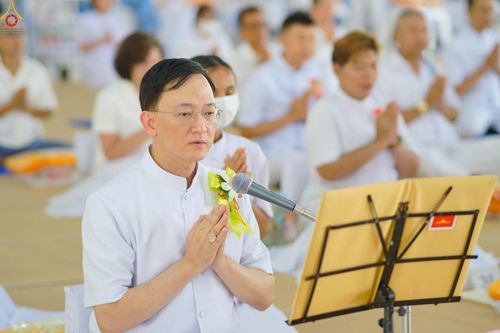 ภาพ No.240120:วันเสาร์ที่ 23 สิงหาคม พ.ศ. 2568 (วันพระ แรม 14 ค่ำ เดือน 9) พิธีบุพเปตพลี ครั้งที่ 169 ร่วมอุทิศบุญแด่หมู่ญาติที่ล่วงลับไปแล้ว และสืบทอดอายุพระพุทธศาสนา ณ หอฉันคุณยายอาจารย์ฯ วัดพระธรรมกาย