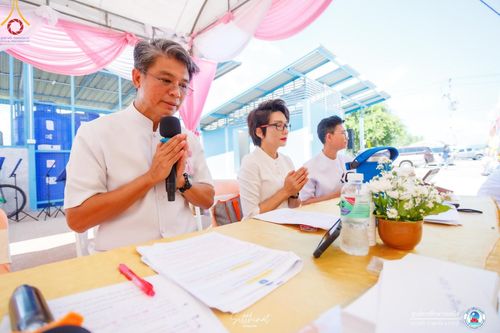 ภาพ No.161104:พิธีถวายมหาสังฆทาน 31 วัด , พิธีบุพเปตพลี , พิธีไถ่ชีวิตโค และ ปล่อยพันธ์ุปลาจำนวน 50,000 ชีวิต ณ ศูนย์การศึกษาจอมบึง ต.รางบัว อ.จอมบึง จ.ราชบุรี วันที่ 28 กันยายน พ.ศ. 2567