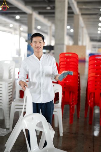 ภาพ No.59395:การอบรมอาสาสมัคร  เตรียมงานและจัดถวายภัตตาหาร แด่พระสังฆาธิการ 10,000 กว่าวัดทั่วประเทศ ในวันที่ 21-22 เมษายน พ.ศ.2567 เพื่องานวันคุ้มครองโลก จัดโดย ชมรมพุทธศาสตร์สากลฯ