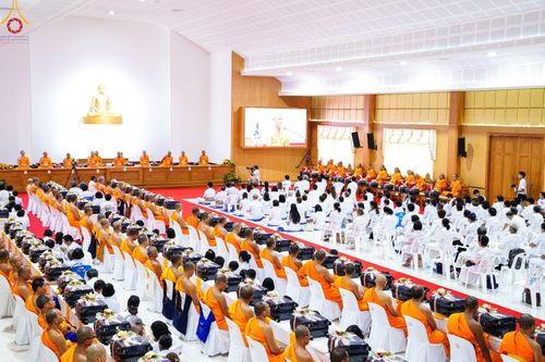 ภาพ No.89800:พิธีวางแผ่นจารึกชื่อ เพื่อนำไปประดิษฐานไว้ในฐานองค์พระประธาน เนื่องในโอกาสครบรอบ 10 ปี ศูนย์ปฏิบัติธรรมนครราชสีมา วันอาทิตย์ที่ 24 กันยายน พ.ศ. 2566