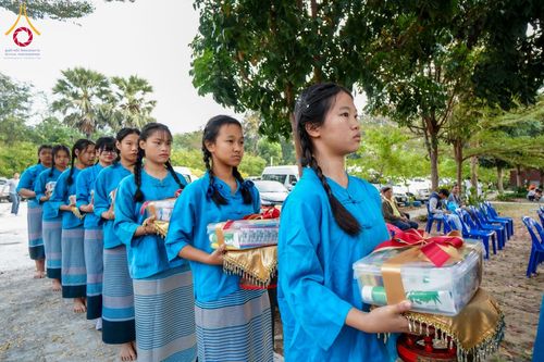 ภาพ No.206748:พิธีตักบาตรพระ 1,000 รูป ปืที่ 7 วันอาทิตย์ที่ 9 กุมภาพันธ์ พ.ศ. 2568 ณ วัดห้วยตองสัก อำเภอจอมทอง จังหวัดเชียงใหม่