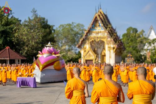 ภาพ No.211349:วันอาทิตย์ที่ 16 มีนาคม พ.ศ. 2568 ธรรมยาตราอัญเชิญพระบรมสารีริกธาตุ รอบเมืองปัตตานี ประดิษฐาน ณ ปทุมเจดีย์ เจดีย์พระพุทธเจ้า 5 พระองค์  ศูนย์อบรมเยาวชนปัตตานี