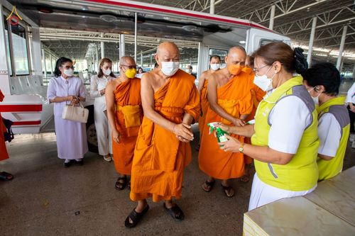 ภาพ No.80426:องค์กรภาคีเครือข่าย "บวร" จังหวัดปทุมธานี ศึกษาดูงานโครงการบรรพชาสามเณรฟื้นฟูพระพุทธศาสนาทั่วไทย ชมนิทรรศการ และสื่อนวัตกรรมพระพุทธศาสนาภาพยนต์ 3 มิติ - จักรวาลนฤมิต เรื่อง "พระสัมมาสัมพุทธเจ้า พระบรมศาสดาเอกของโลก" วันศุกร์ที่ 28 เมษายน พ.ศ.2566