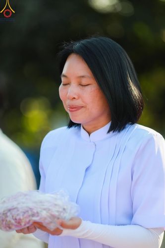 ภาพ No.116607:พิธีต้อนรับพระธรรมยาตรา ปีที่ 12 ณ อนุสรณ์สถานบางปลา จ.นครปฐม วันที่ 21 มกราคม พ.ศ. 2567